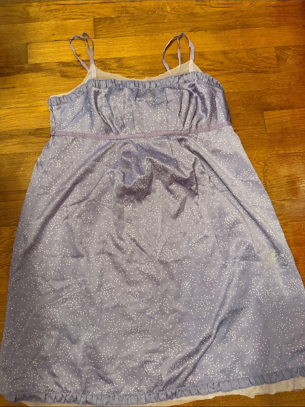 Simply Vera Vera Wang Lavender Star-Print Slip Chemise